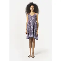 KOROSHI Vestido de verano navy / azul claro / pitaya / rosa claro