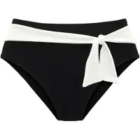LASCANA Braga de bikini negro / blanco