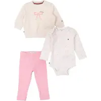 Tommy Hilfiger Conjunto 'Essential' rosa / talco / blanco