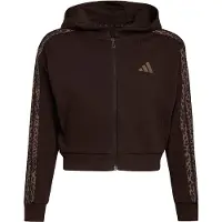 Adidas adidasCHAQUETA DEPORTIVA CON CAPUCHA, CIERRE DE CREMALLERA SEASONALS ANIMAL 152 Aurora Coffee / Multicolor / Earth Strata Niño