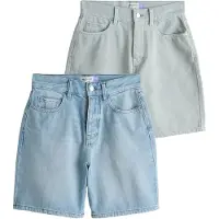 Next Vaquero azul denim / menta