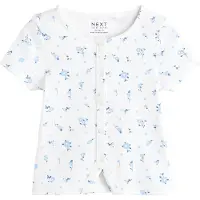 Next Cárdigan navy / azul claro / blanco