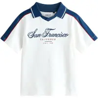 Next Camiseta navy / rojo / blanco