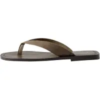 The Set Sandalias de dedo caqui
