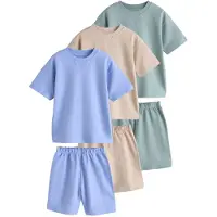 Next Pijama beige / azul claro / verde