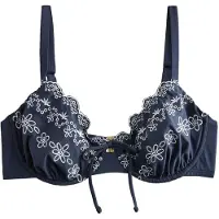 Next Top de bikini navy / blanco
