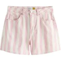 Next Vaquero rosa / blanco denim