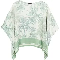 s.Oliver Blouses Green Talla: M | Camisetas de Seda Outlet | Mujer | Verde