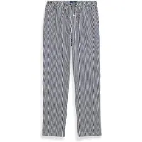 Ralph Lauren para hombre. 714899509050 Pantalón de pijama de algodón con rayas marino (XS), Homewear, outlet 2026.
