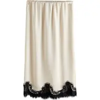 Next Falda crema / negro