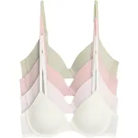 The Set Sujetador crema / verde pastel / rosa / rosa pastel