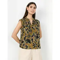 Soyaconcept Blusa 'Feo' mostaza / negro / offwhite