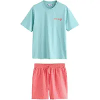 Next Pijama corto azul / turquesa / naranja / rojo