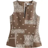 Next Blusa kitt / chocolate / blanco