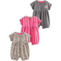 Next Pijama entero/body crema / gris / rosa / rosa claro