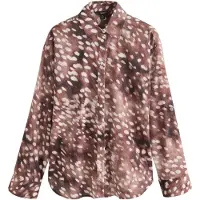 Next Blusa crema / marrón / moca