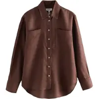 Next Blusa chocolate