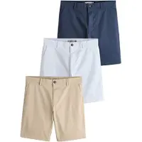 Next Pantalón chino beige / navy / blanco