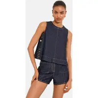 Lipsy Top azul oscuro
