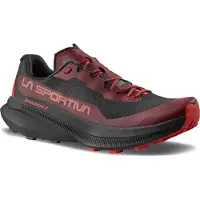 La Sportiva - Zapatillas de trail - Prodigio 2 Onyx/Mountain Red - Talla 43,5 - Burdeos