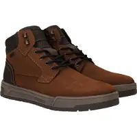 Rieker Botas con cordones marrón / marrón oscuro / gris oscuro