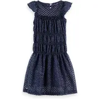 Scotch & Soda Girl Fancy Lurex Party Dress Peacoat Talla: 16 | Vestidos Outlet | Unisex