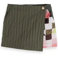 Scotch & Soda Girl Patchwork Skort Thyme Talla: 10 | Faldas Outlet | Unisex