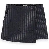 Scotch & Soda Girl Pinstripe Skort Charcoal Cerulean Pinstripe Talla: 8 | Faldas Outlet | Unisex | Negro