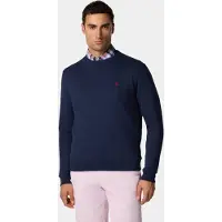 Brooks Brothers Golden Fleece Embroidery Crewneck Sweatshirt Navy Talla: XL | Jerséis Outlet | Hombre | Azul