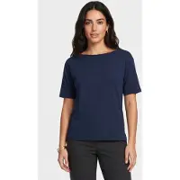 Brooks Brothers Logoed T-shirt Cotton Navy Talla: XS | Camisetas de Seda Outlet | Mujer | Azul