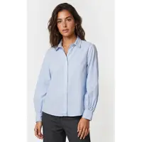 Brooks Brothers Balloon Sleeve Shirt Cotton Sky Blue Talla: XL | Manga Larga Outlet | Mujer | Azul