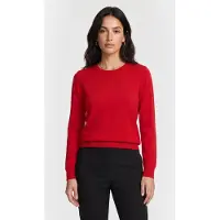Brooks Brothers Wool Crewneck Sweater Red Talla: XS | Sudaderas con Capucha Outlet | Mujer | Rojo