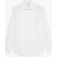 Brooks Brothers Non-iron Regular Solid Shirt White Talla: 40.5/35 | Camisas de Trabajo Outlet | Hombre | Blanco