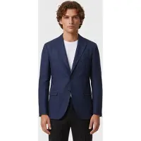 Brooks Brothers Jacket Regular Lining Linen Blue Talla: 38 | Blazers Outlet | Hombre | Azul
