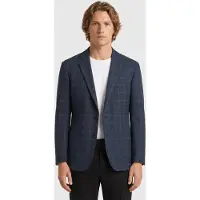 Brooks Brothers Sport Check Jacket Blue Talla: 46 | Blazers Outlet | Hombre | Azul