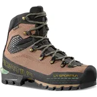 La Sportiva - Zapatillas de senderismo Mujer - Trango Alpine GTX W Sand Dune/Aspen Green para Mujer de Nylon - Talla 37,5 - Marrón