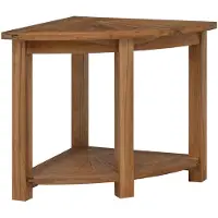 Syfax Mesa Lateral de Baño con almacenamiento Natural 45 x 45 x 46 cm