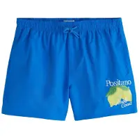Next Bermudas azul / amarillo / verde / blanco