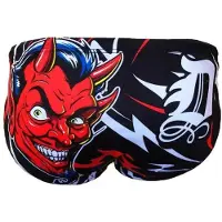 Turbo Bañador Slip Red Devil