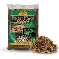 Zoo med Suelo forestal Zoomed de 8,8 litros: sustrato natural de ciprés tropical, ideal para plantas vivas