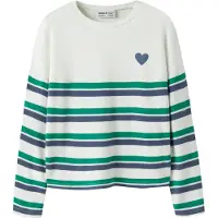 Name it Jersey 'NKFLINE' azul real / pino / blanco