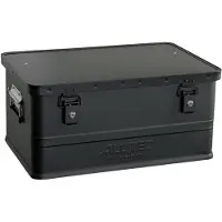 Alutec , caja de aluminio Classic 48, color negro, 48 litros, (largo x ancho x alto) 550 x 350 x 250 mm