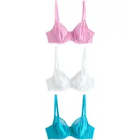 Next Sujetador aqua / rosa claro / blanco