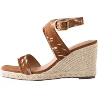 Next Sandalias con hebilla 'Forever Comfort' cognac / blanco