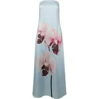 Y.A.S Vestido 'ORCHIDA' azul / rosa claro / negro