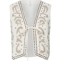 Y.A.S Chaleco blanco