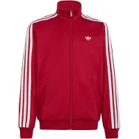 Adidas Sudadera con cremallera 'Firebird' rojo / blanco