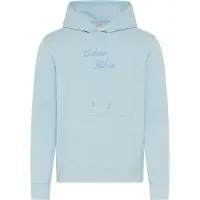 Calvin Klein Long Sleeve Classic 350gsm Terry Script Winter Sky Talla: XL | Sudaderas con Capucha Outlet | Hombre