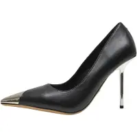 Buffalo Zapatos con plataforma negro / plata