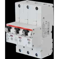 ABB Interruptor SHS, 50A, 3 polos, S751/3DR-E50. ** Interruptor de 50A para carril DIN